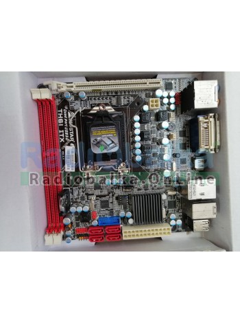 Материнская плата BIOSTAR TH61 ITX, socket 1155 DDR3 без заглушки