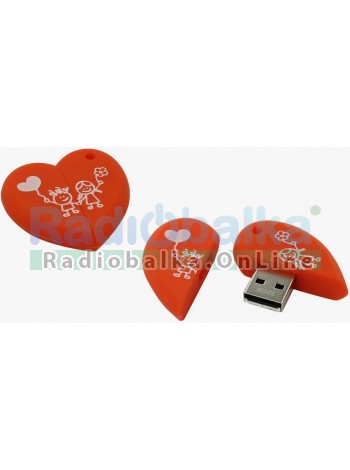 Флешка SmartBay 32Gb USB 2.0 подарочная сердце