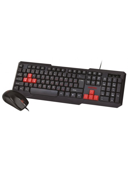 Клавиатура+мышь проводные Smartbuy ONE SBC-230346-KR