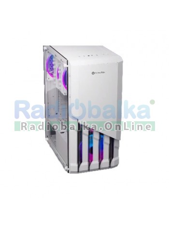 Корпус Prime Box PREDATOR V7 White + закаленное стекло, ATX, Micro-ATX, Mini-ITX белый корпус