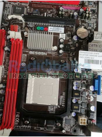 Материнская плата BIOSTAR N68S3B socket AM3 DDR3 Б/У
