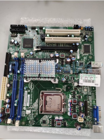 Материнская плата Intel E54511-205 socket 775 DDR2 +проц Е5300 2х2,6 Б/У