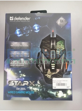 Мышь игровая Defender sTarx GM-390L