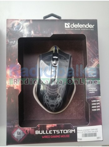 Мышь игровая Defender BULLETSTORM GM-928