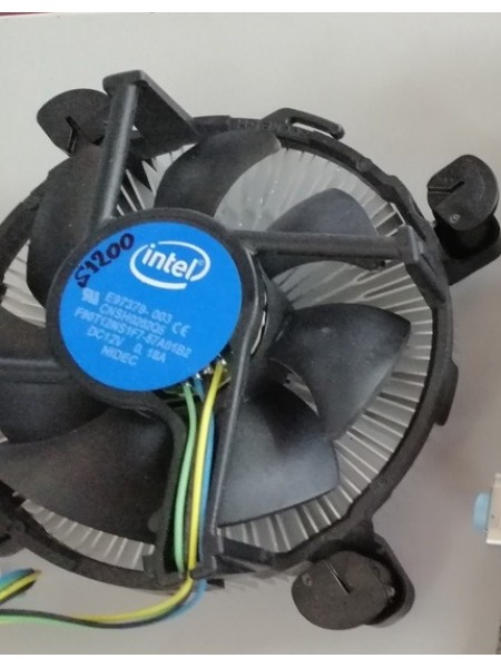 Кулер Intel socket 1200  4pin Б/У