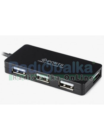 Разветвитель HUB USB 2.0 MRM H407 4 порта 