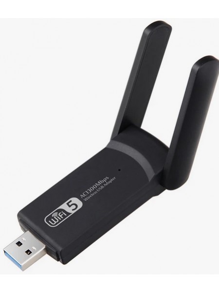 USB 3.0 WIFI адаптер 5G двухдиапазонный 2,4–5,8 ГГц 1300 Мбит/с