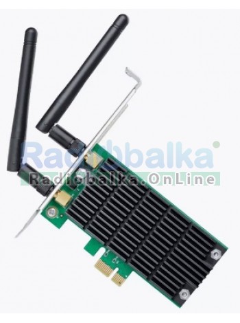 Wi-Fi-адаптер TP-LINK Archer T4E PCI-E 867 Мбит/с на 5 ГГц или 300 Мбит/с на 2,4 ГГц