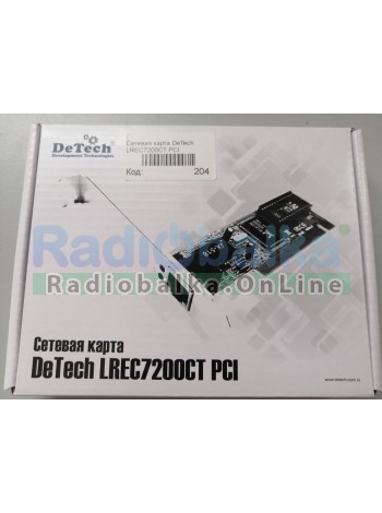Сетевая карта DeTech LREC7200CT PCI