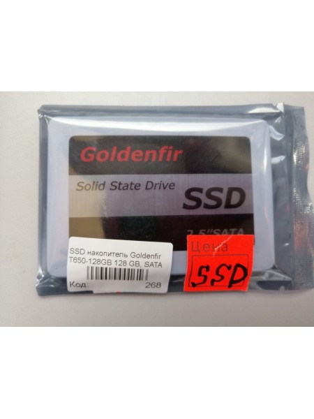 SSD накопитель Goldenfir T650-128GB 128 GB, SATA