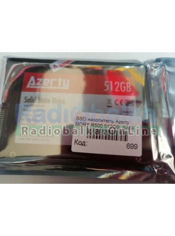 SSD накопитель Azerty BORY R500 512GB, SATA