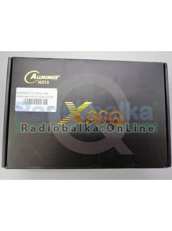 ANDROID TV BOX X96 Allwinner H313 2GB+16GB Смарт ТВ приставка