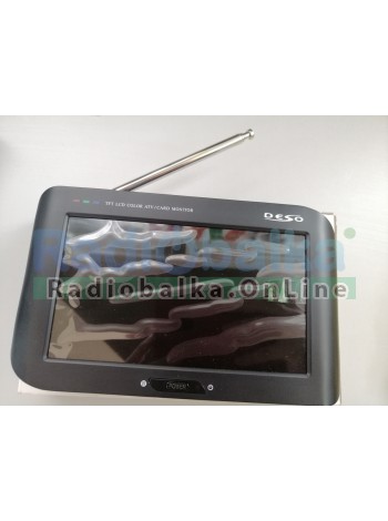 Телевизор Deso TV-C707 TFT LCD COLOR ATV/ CARD MONITOR 12V 1200mA USB MS MMC/SD