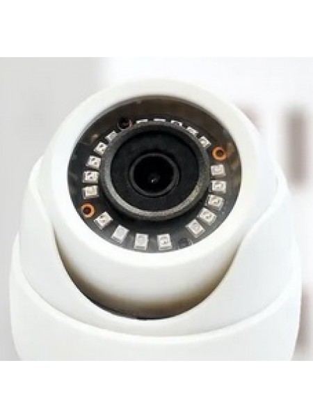 Камера видеонаблюдения купольная 2 Mpix. AHD TVI CVI CVBS камера 2.8 mm внутренняя