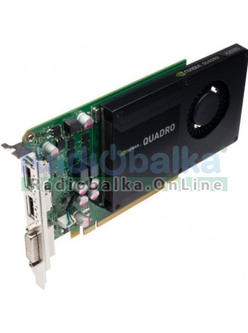 Видеокарта профессиональная NVIDIA Quadro K2000 2gb
